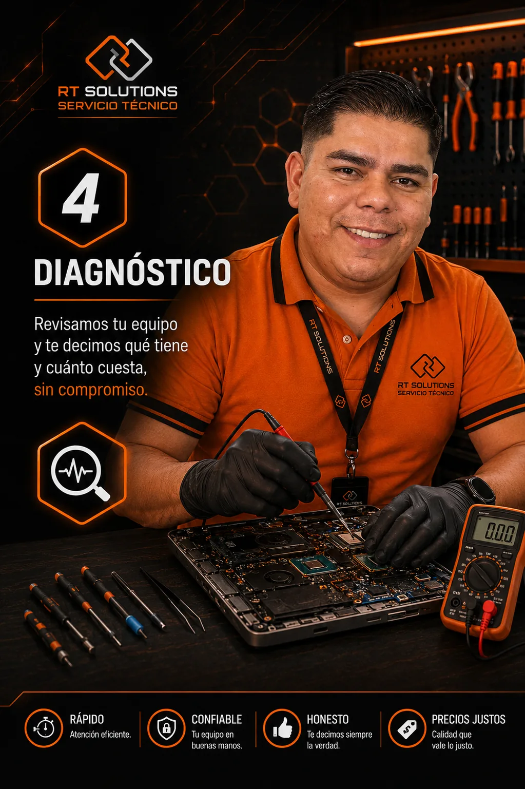 Paso 4 · Diagnóstico sin compromiso